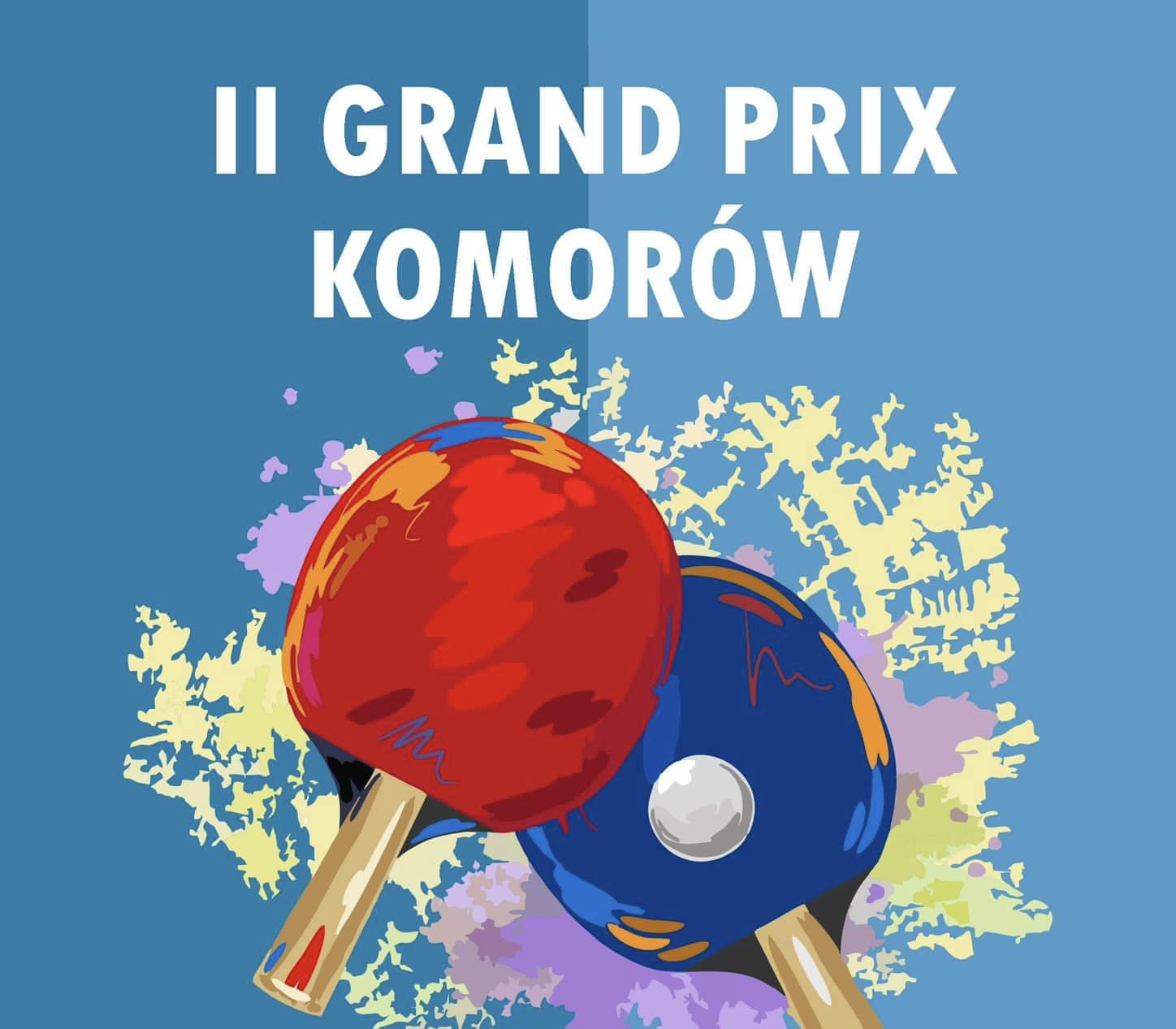 Plakat turnieju GP Komorowa 26.11.2023